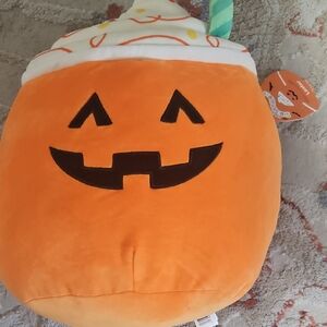 Plush Pumpkin Kids Costume - Orange